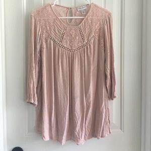 Medium maternity shirt, Liz Lange, pink